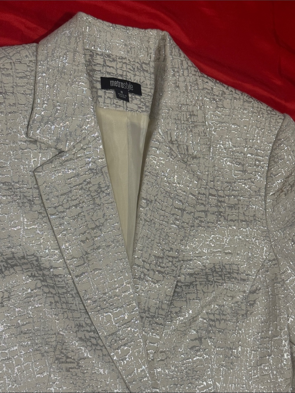 WOW POSHMARK - Authentic Metrostyle NWOT Blazer